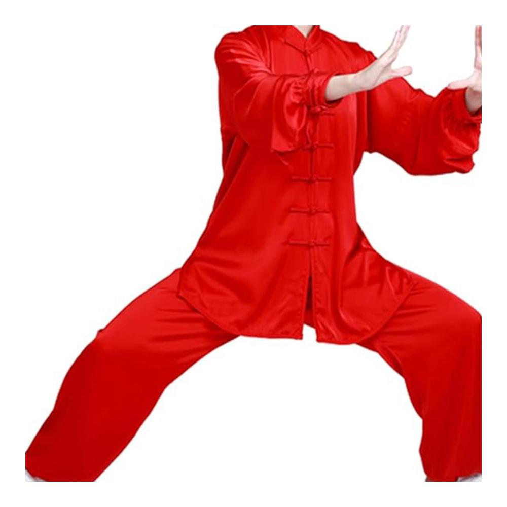 Bequemer Trainingsanzug für jeden Tag Stretch Unisex Kung Fu Anzug ideal für Tai Chi und Morgenübungen. Entdecken Sie den Komfort von Baumwolle und Leinen