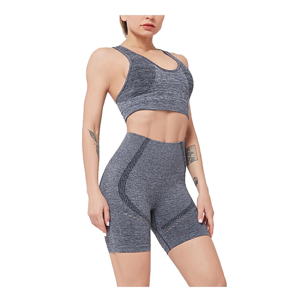 Workout-Sets für Damen Ober- und Unterteil für Training Yoga Fitness Gym