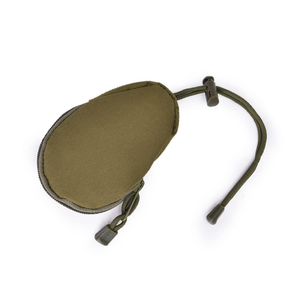 Organisiert und stilvoll Armee-Grün Geldklammernhalterung mit verstellbarem Riemen für Outdoor-Abenteuer. Praktische Mini-Tasche mit Reißverschluss für militärische Essentials