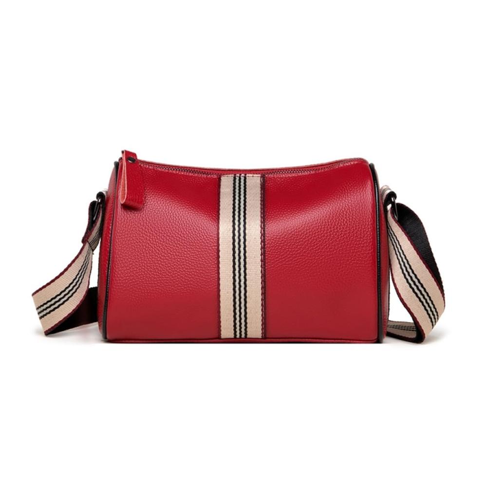 Entdecke den zeitlosen Stil Damen Leder Umhängetasche - Praktisch chic und geräumig. Ideale Crossbody Tasche für jeden Anlass