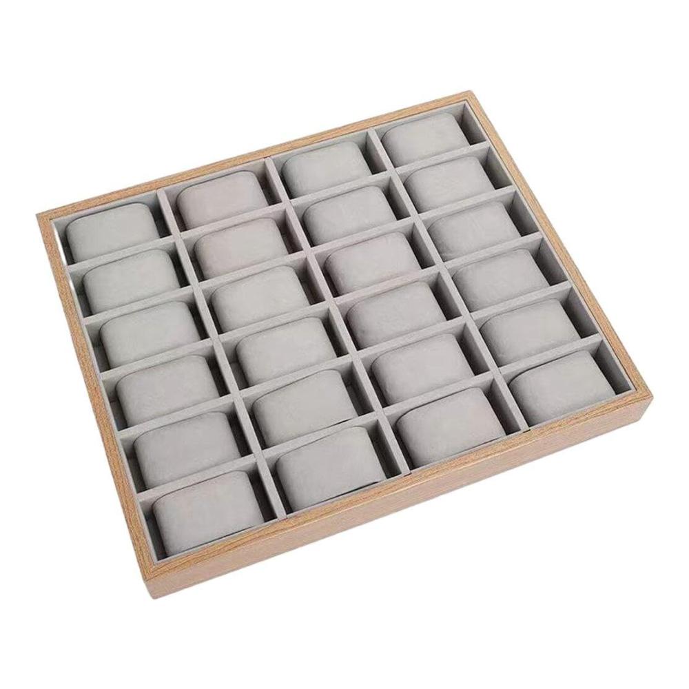 Organisieren Sie Ihre Uhrenkollektion mit Stil Uhrenständer - 24-Bit Kissen-Design | Halter & Box für Armbänder und mehr