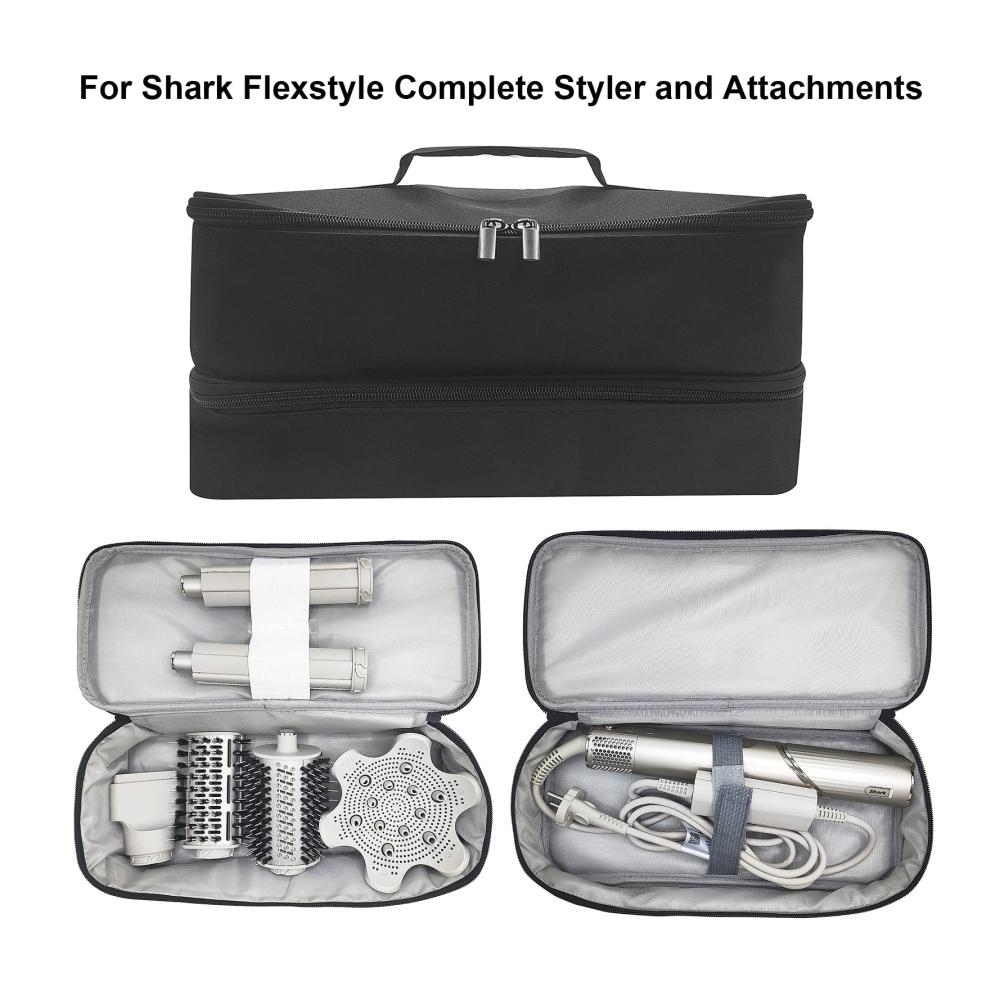 Reise-Transporttasche für Shark Flexstyle 430/440 Flexstyle Doppelschichtig - Schwarz
