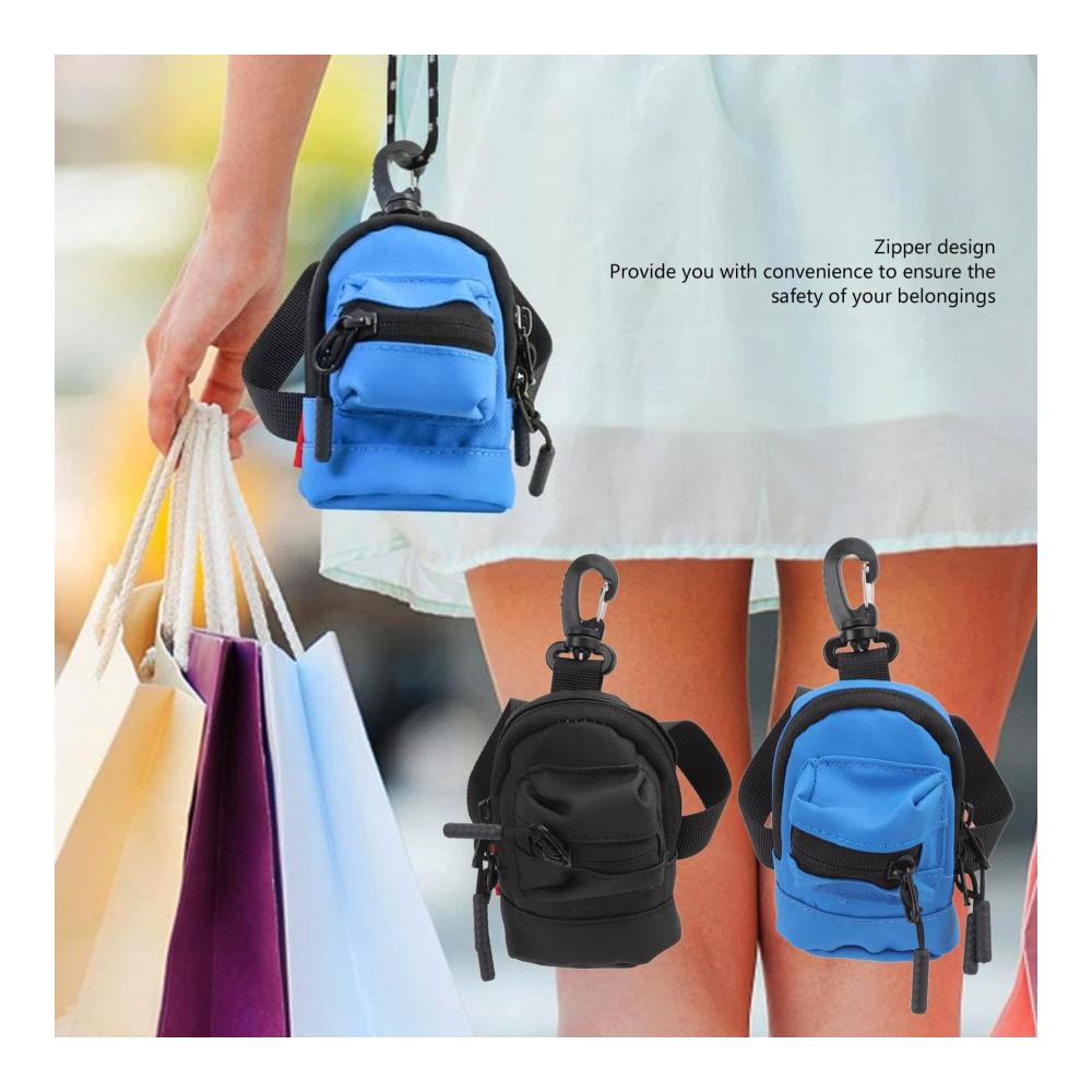 Entdecken Sie den ultimativen Schutz für Ihre Münzen mit unserer Münzbörsen-Geldbörse! Leicht kratzfest und mit Reißverschlussdesign – perfekt für Angler! (Blau