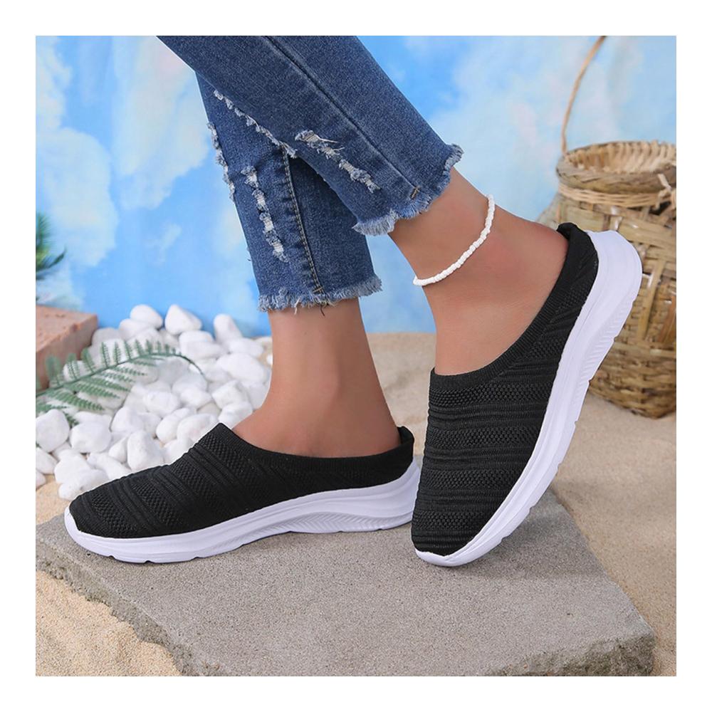 Damen Sneakers Ohne Schnürung Für Problemfüße Hoher Komfort Geringe Ermüdung