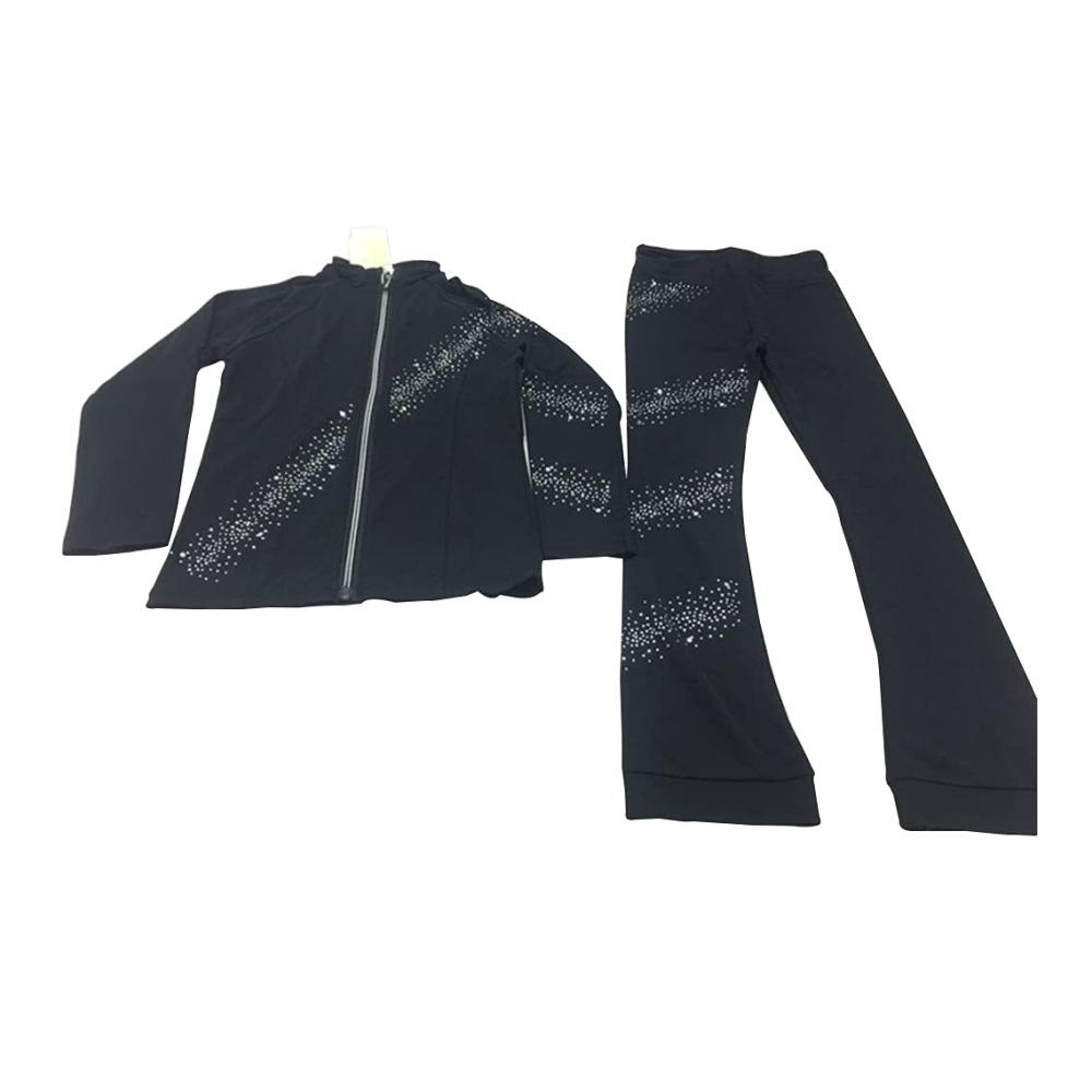 Elegante Strumpfhosen mit Kristall-Verzierung Perfekt für Damen und Mädchen stilvoll und bequem ideal für Aktivitäten wie Eislaufen und Training. Gönnen Sie sich Luxus