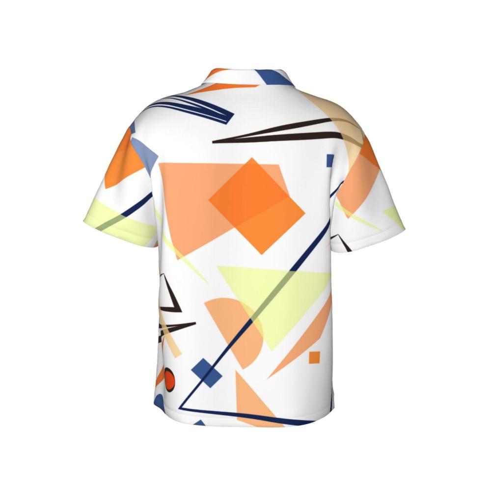 Entspannte Sommerstimmung mit stilvollem Hawaii-Hemd für Herren Kurzärmeliges Strand-Shirt perfekte Urlaubskleidung mit lässigem Aloha-Flair und Knopfleiste