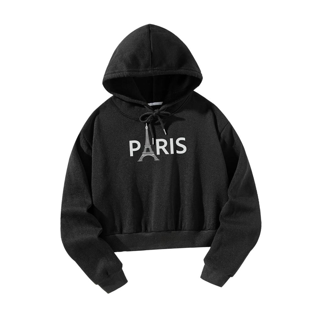 Ausgewählter Kapuzenpullover mit lässigem Stil und weichem Innenfutter für Damen