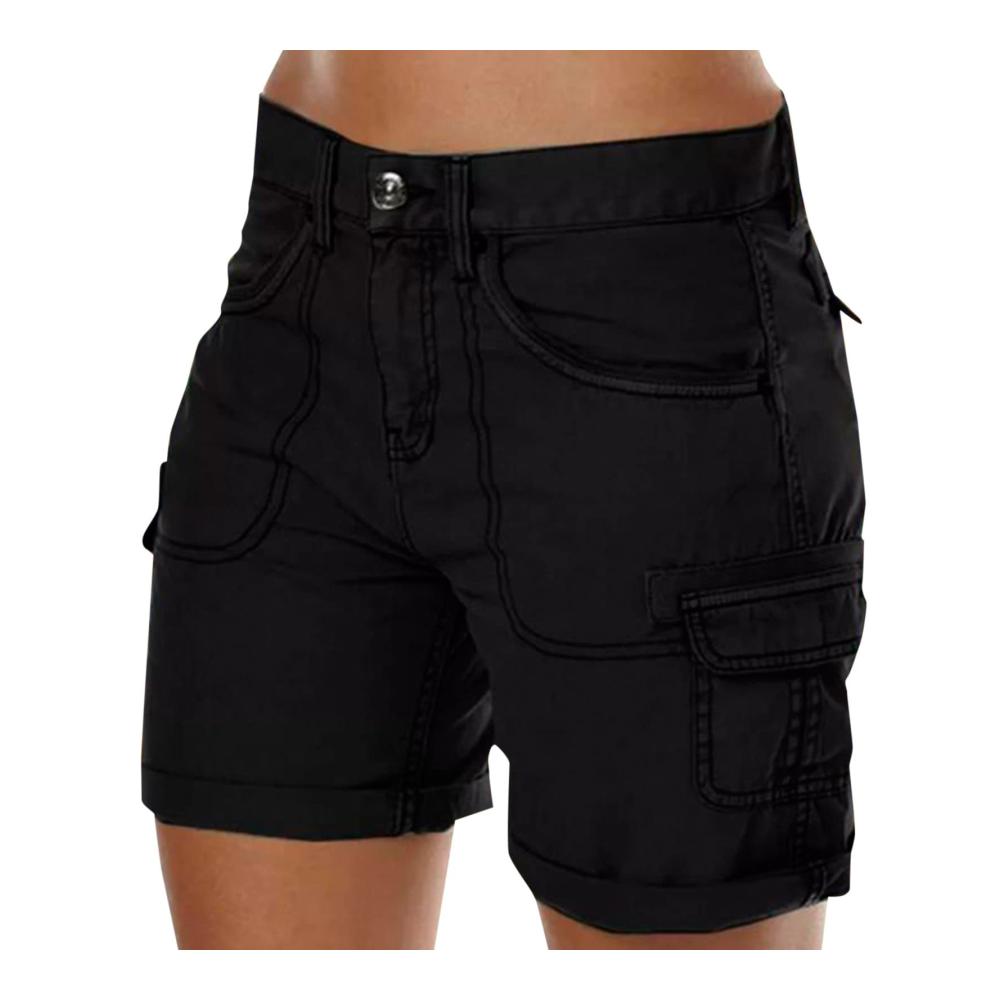 Entspannte Damen Shorts Perfekt für den Sommer! Leichte Leinenmaterialien elastischer Bund und stylische Hotpants. Ideale Strandbegleiterinnen