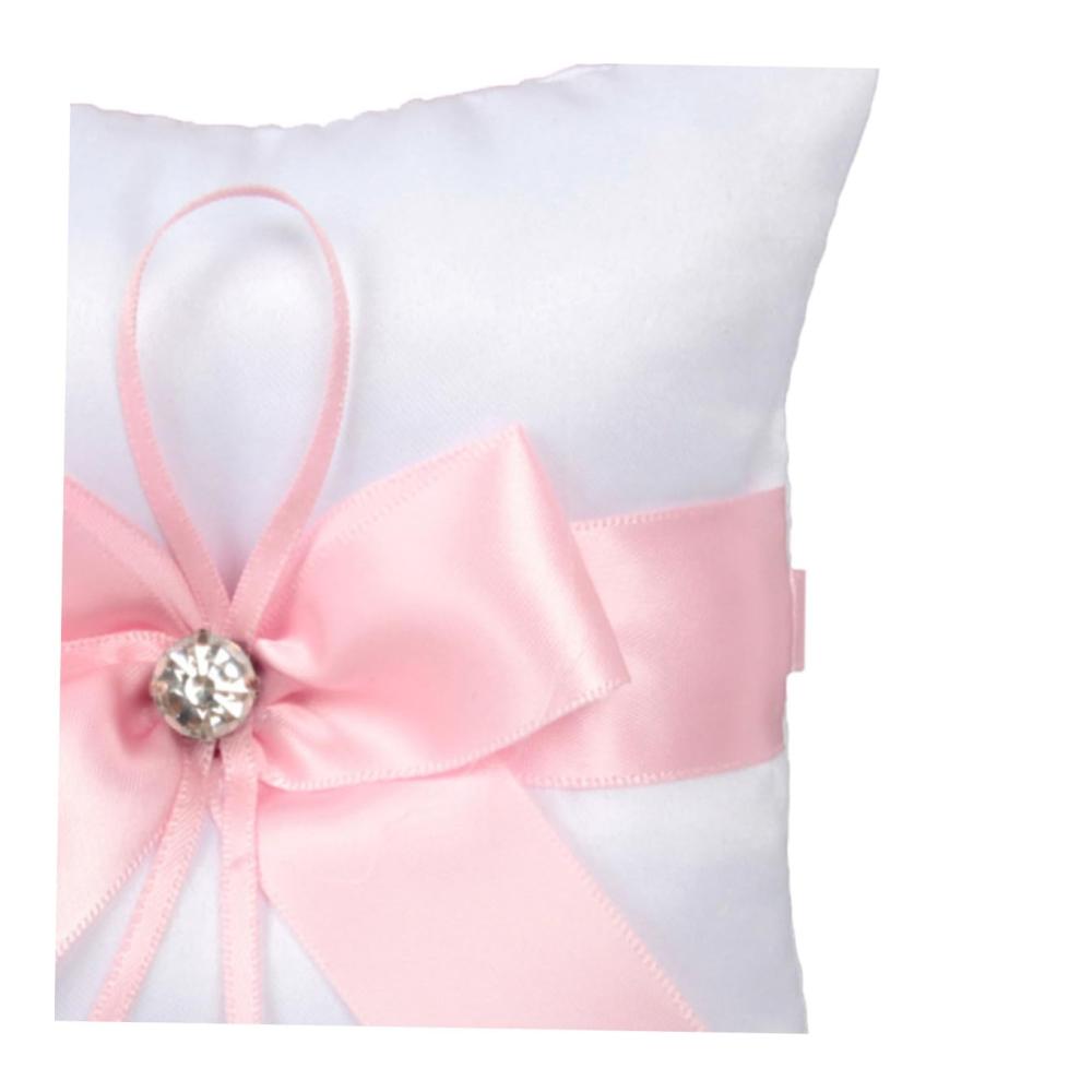 Hochwertiges Hochzeit Ringkissen 1 Stück | Elegantes Handgefertigtes Braut Kopfkissen Für Hochzeitsfeier Party Brautjungfer Dekoration Ringträger
