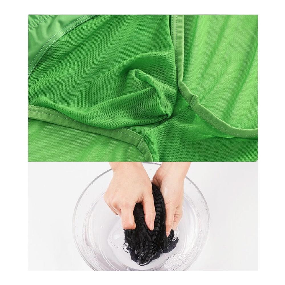 Entdecken Sie verführerische Unterhosen Herren-Mesh-Unterwäsche mit hohen Gabel-Slips und transparentem Design für den ultimativen Style und Komfort