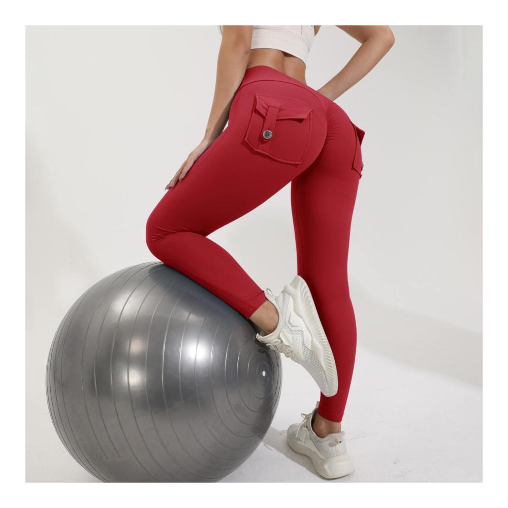 Damen Jogginghosen Sport Gymnastik Leggings Kompressionshose Aktiv Garten Leggings für Frauen mit Taschen Sport Golf Yoga Schwarz Workout Mesh Butt