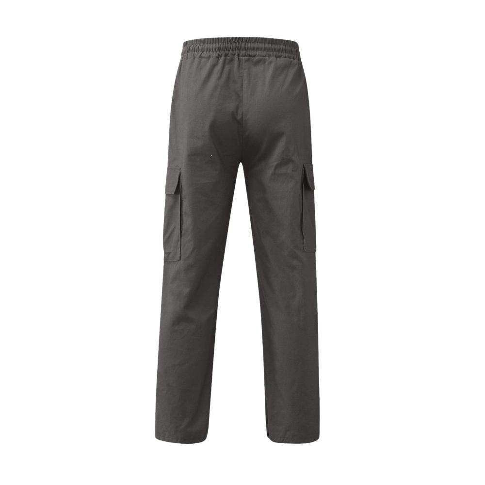 Entdecke ultimativen Komfort Herren Jogginghose Baggy Cargo Trainingshose mit elastischem Bund Taschen & Kordelzug. Perfekte Sweathose für Sport & Freizeit