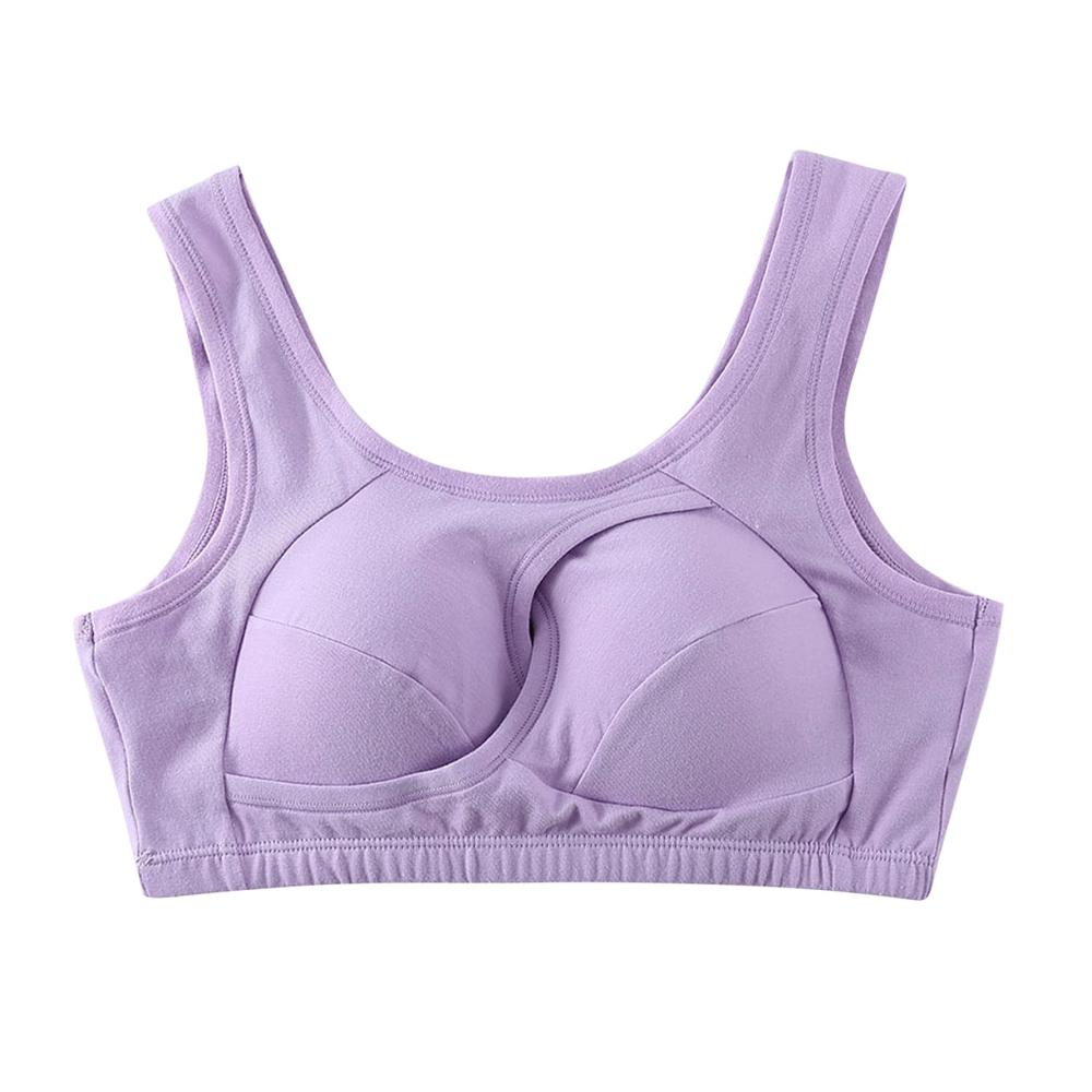 Ultimativer Komfort 2er-Pack Mastektomie BHs für Frauen Bügelfrei Baumwolle Sport-Yoga-Stil. Unterstützung und Stil für Ihre Fitnessreise