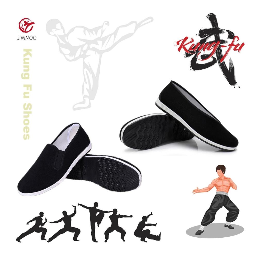 Erleben Sie ultimative Leistung Hochwertige Kampfsportschuhe für Männer – Traditionelles Chinesisches Kung Fu in Schwarz. Perfekt für Tai-Chi Freizeit und mehr
