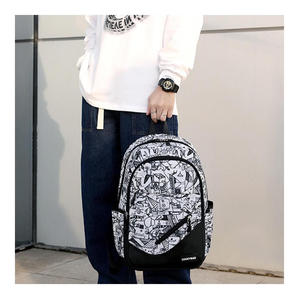 Ultimativer Schulranzen für Jungen Mädchen & Teenager! Wasserabweisender Rucksack aus Nylon für Schüler mit riesigem Fassungsvermögen – Perfekt für Schule Reisen & mehr