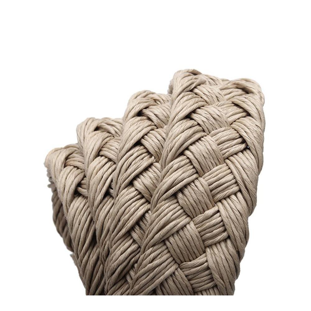 Erleben Sie handgefertigte Qualität Wildleder geflochtener Gürtel mit Wachsseil ohne Löcher. Einzigartiges Baumwollgewebe 3-4cm Breite. Perfekte Ergänzung für Ihren Look