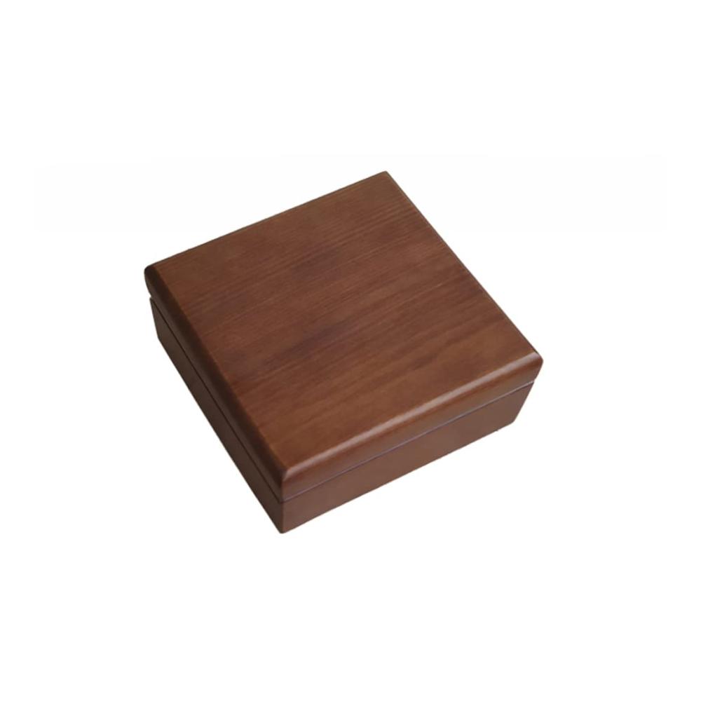 Einzigartige Massivholz-Schmuckschatulle mit Spiegel und Haken | Praktischer tragbarer Organizer für Ohrringe und Schmuck | Ideales Geschenk für Reisende Paare und Freunde | Leicht und stilvoll