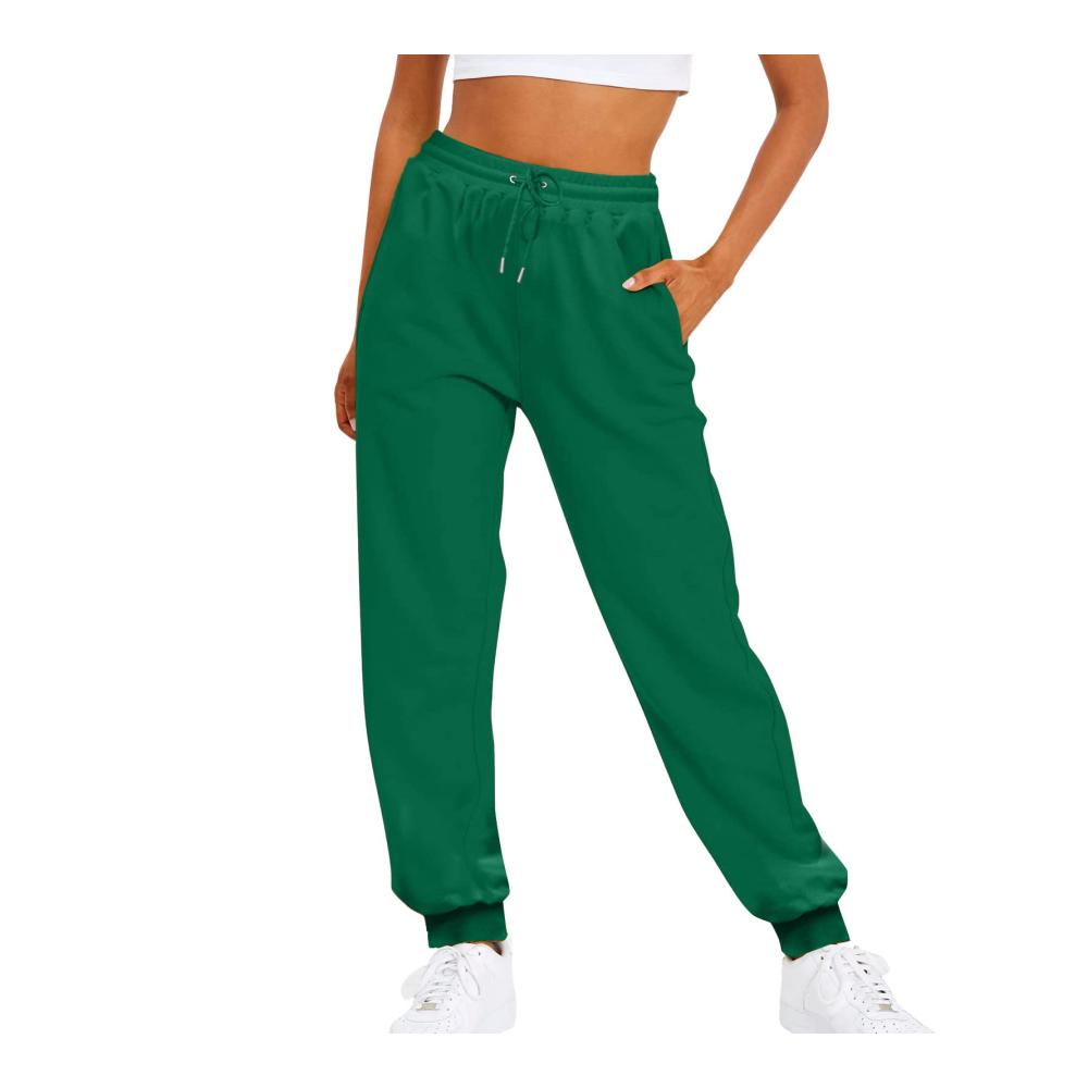 Entdecke ultimativen Komfort mit Damen Jogginghosen Baumwolle Lang & High Waist! Perfekte Sporthose für Frauen Kordelzug Fitness & Freizeit. Jetzt stylisch joggen