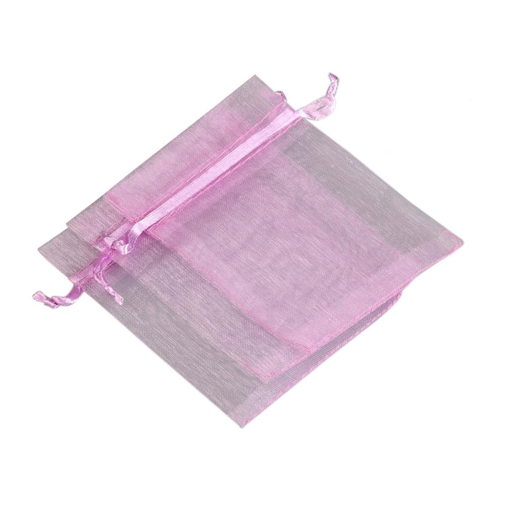 111 Süßigkeiten-Geschenkboxen für Hochzeiten Party-Geschenktüten 50/100 Stück/Los Organza-Geschenkbeutel für Schmuck 24 Farben Kordelzugbeutel für Hochzeit Weihnachten Süßigkeiten Geschen