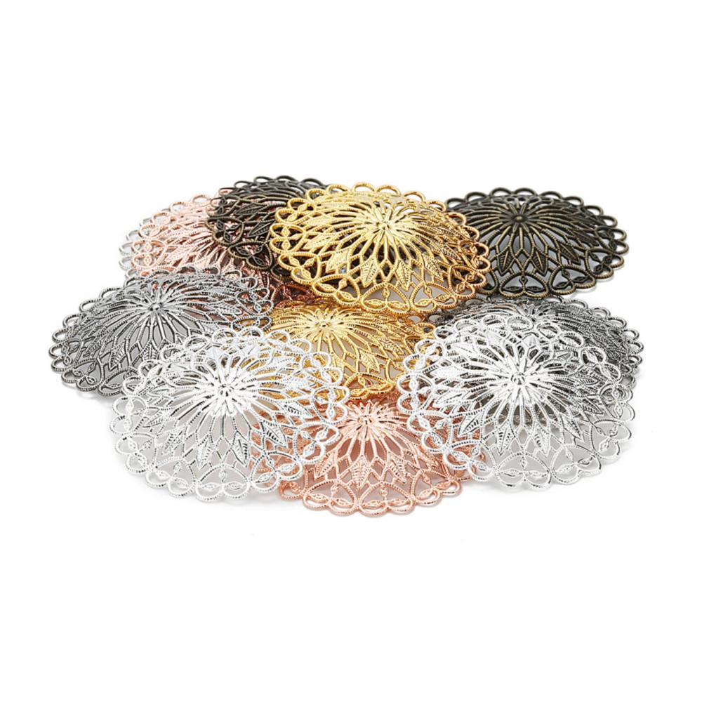 10St Click-Buttons in Silberfarbe Trendiges Dekor & Kreative Schmuckaccessoires für Vintage-Liebhaber