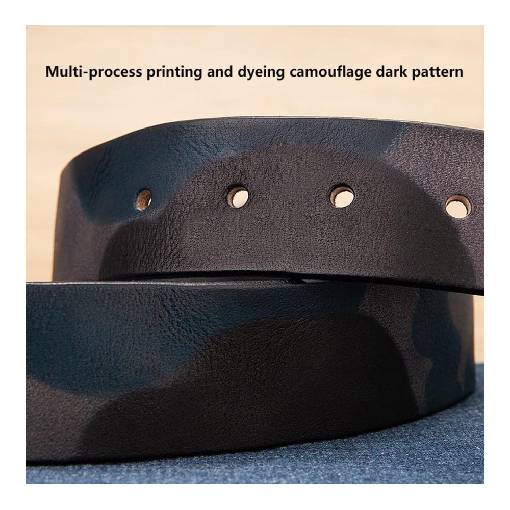 Entdecke den zeitlosen Stil Vintage Herren-Ledergürtel mit Kupfer-Dornschließe und Dehnlochtechnologie. Perfekt für Jeans oder Arbeit ein Muss für jeden Mann