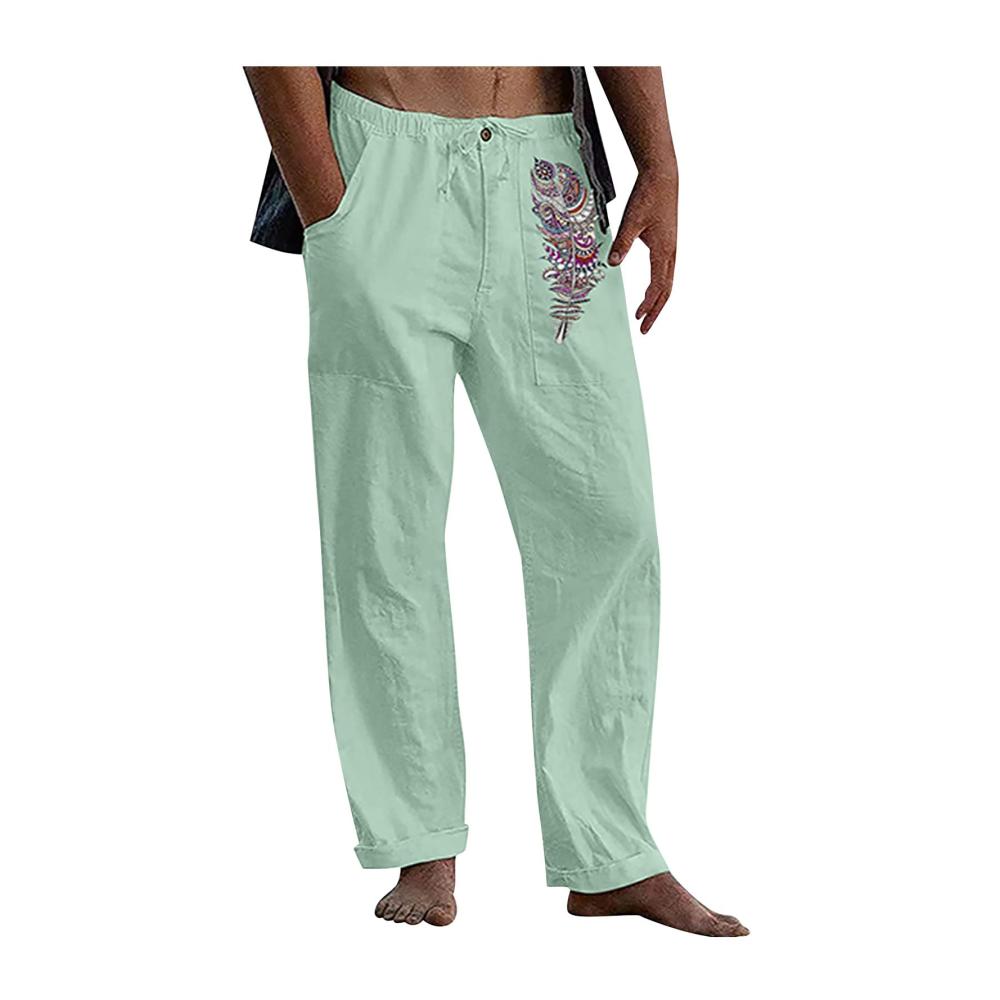 Entdecken Sie den ultimativen Komfort Herren Jogginghosen für jeden Anlass! Elastische Taillenhose mit Kordelzug perfekt für Sport Strand Yoga und mehr. Jetzt zugreifen