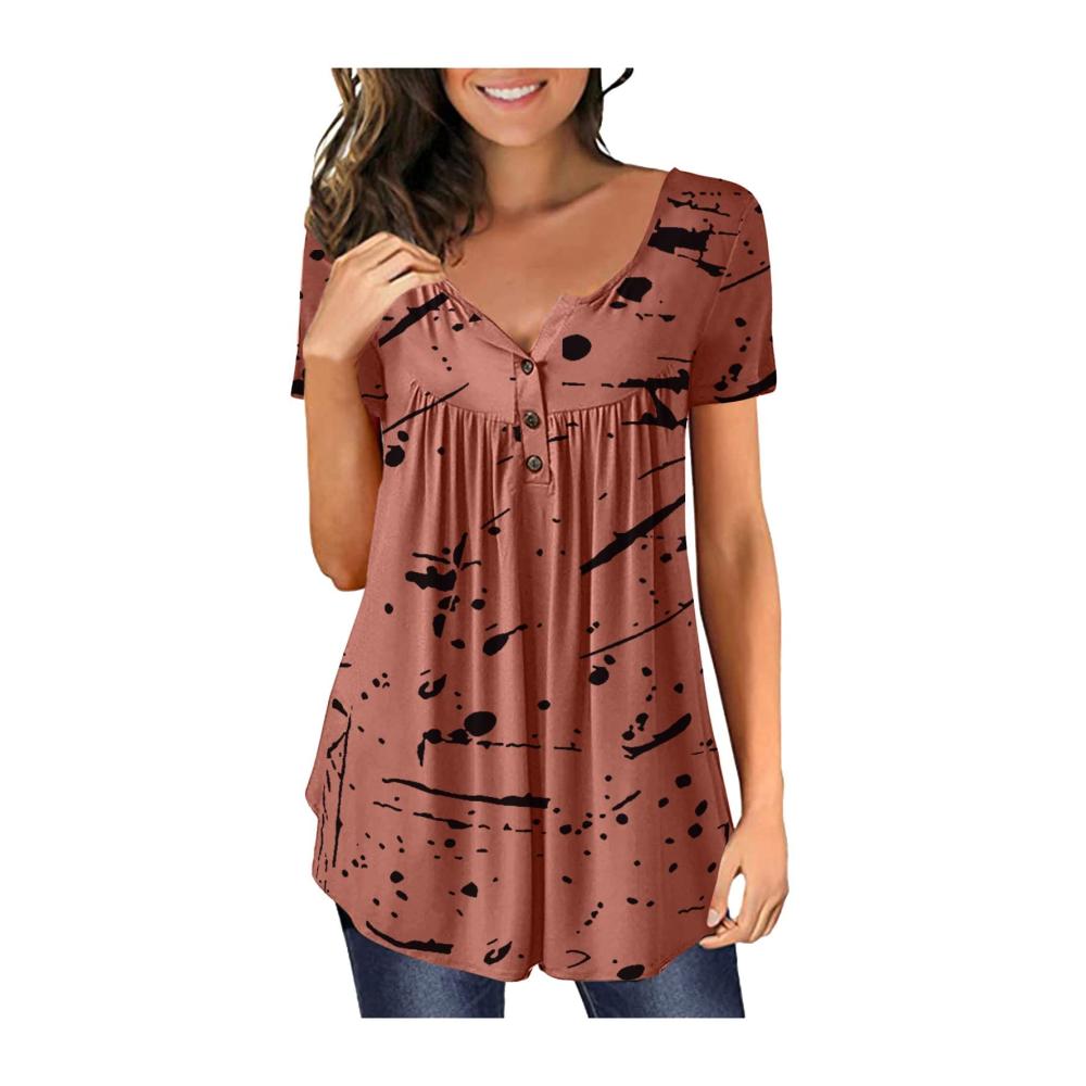 05-wassermelonenrot T-shirt Damen