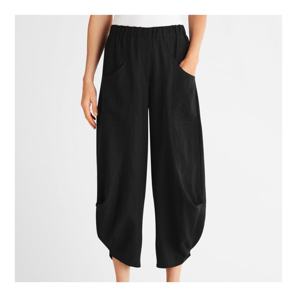 Entdecke die ultimative Damen-Hose Schwarze Löcher Pantalon für Damen mit stylishen einfarbigen Taschen lässigem Schnitt und sportlichem Charme! Jetzt shoppen und Trend setzen