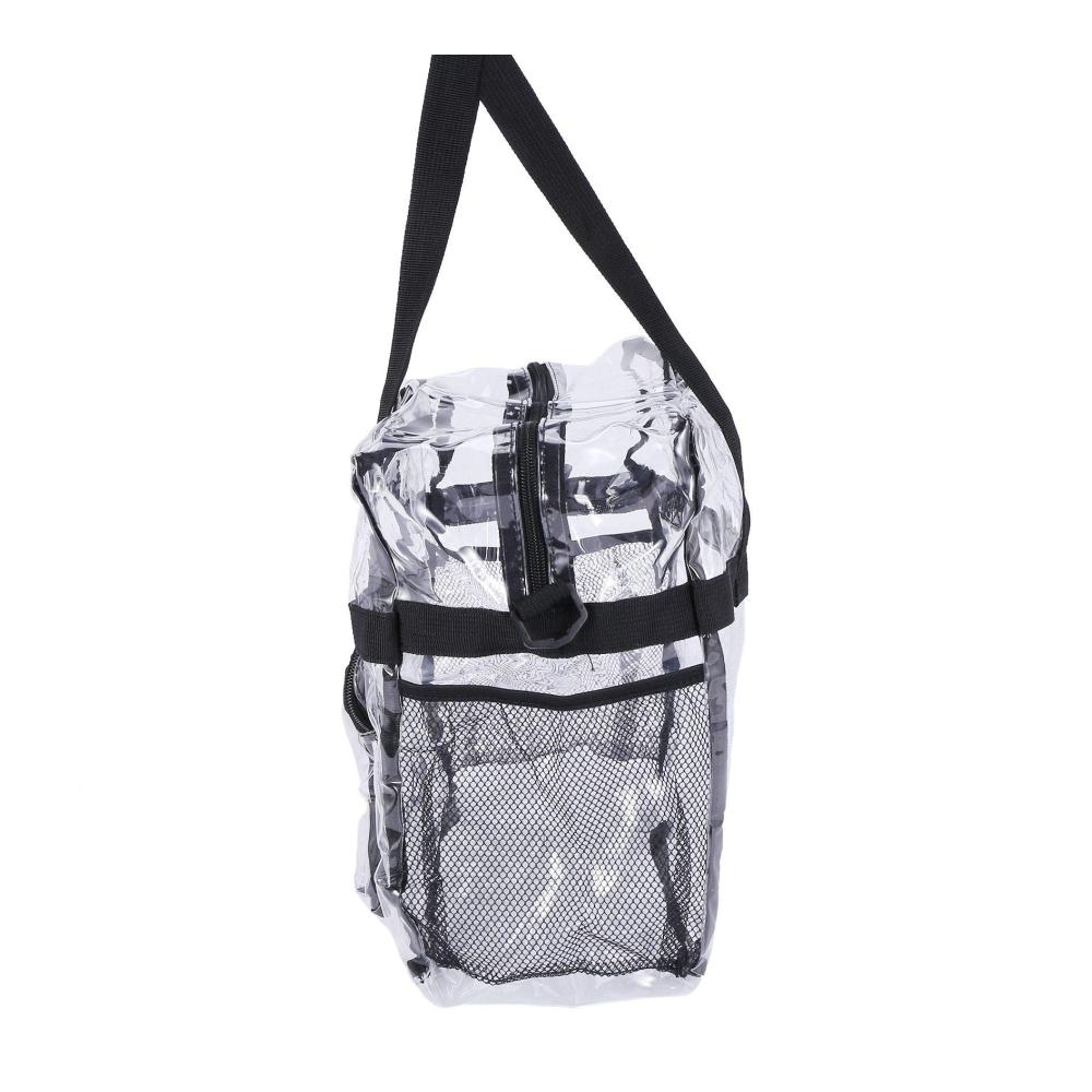Einzigartige Henkeltasche Transparente Einkaufstasche für Stadion Reisen Gym & Konzerte | Praktische Tasche für Arbeit und Sport