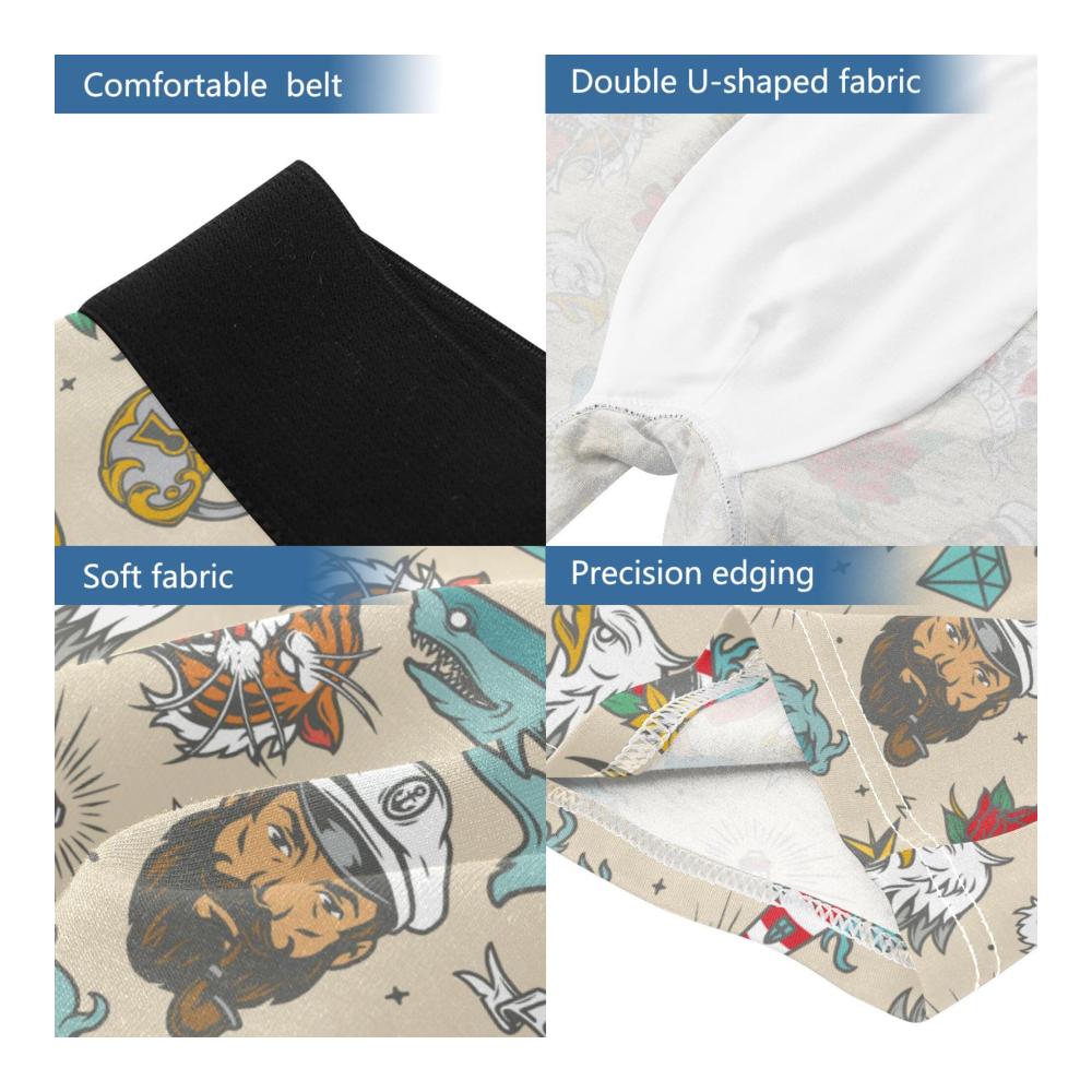 Entdecke den Retro-Stil Vintage Sea Viking Boxershorts für Herren in Größe S - Perfekte Laufunterwäsche mit maritimem Flair! Jetzt zugreifen und stilvoll durchstarten