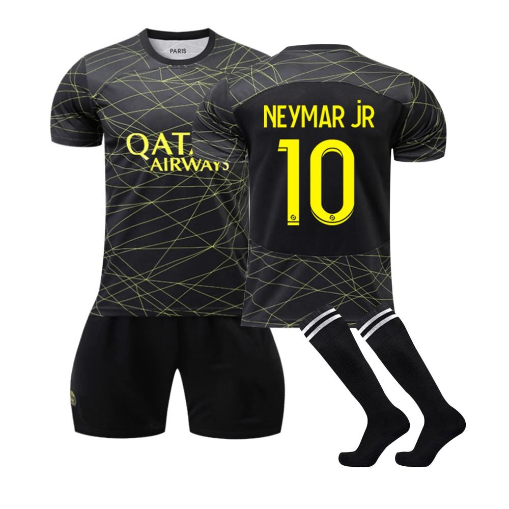 Fußballtrainingstrikot für Kinder und Erwachsene Paris Trikot für Training und Spiel Trikotsatz mit Shorts und Socken