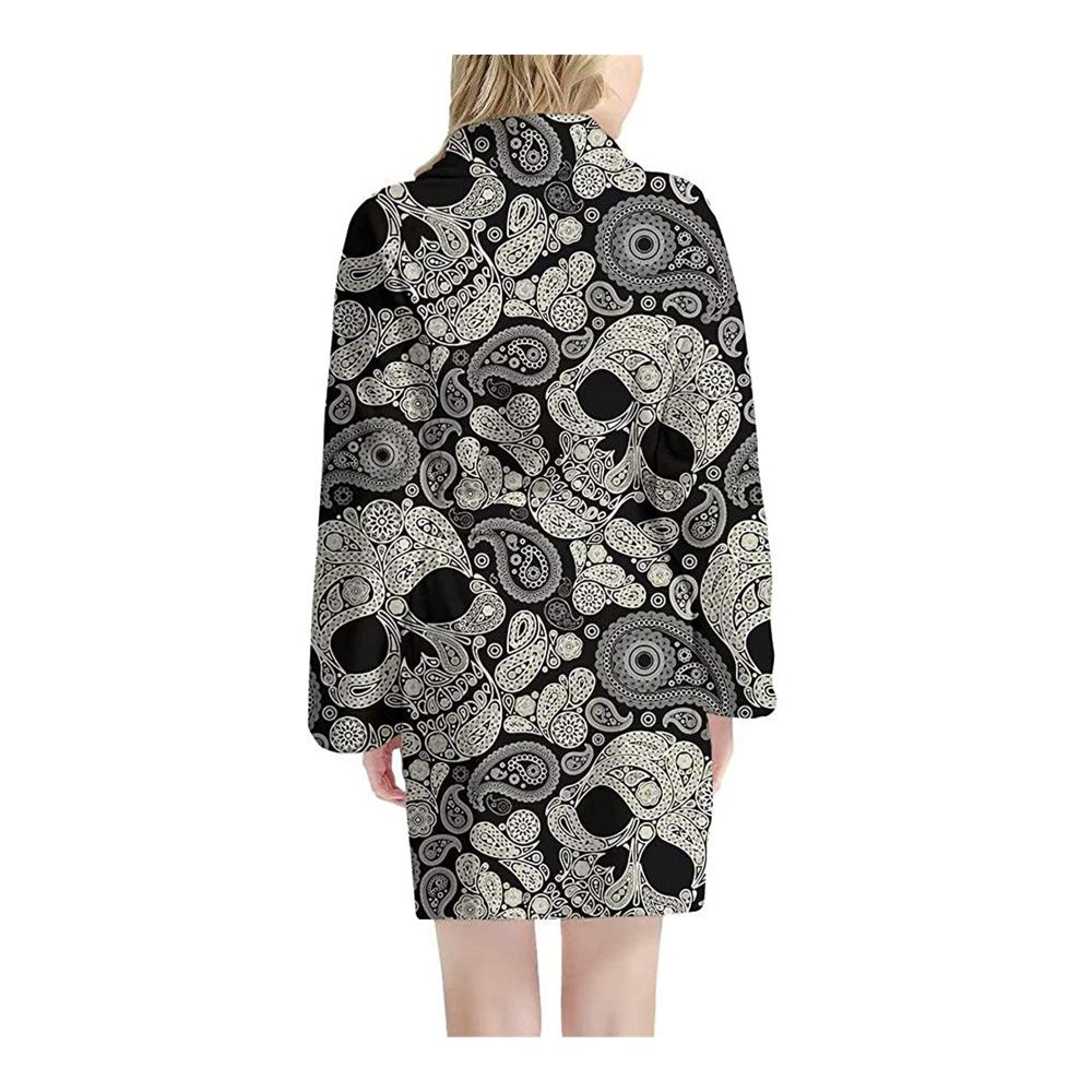 Erstklassige Damen-Bademäntel Ultraweiche Kimono-Stil Morgenmäntel - Verstellbarer Gürtel Waffelstruktur extra lang & warm. Jetzt gemütlich machen