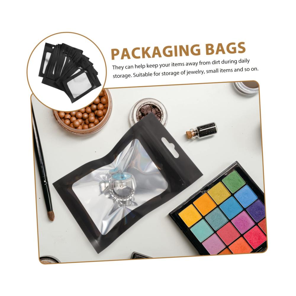 Elegante Schmuckbeutel 200 Stk klar Mini-Geschenktüten für kleine Unternehmen. Perfekte Verpackung für Ohrringe & mehr! Jetzt zugreifen und stilvoll präsentieren