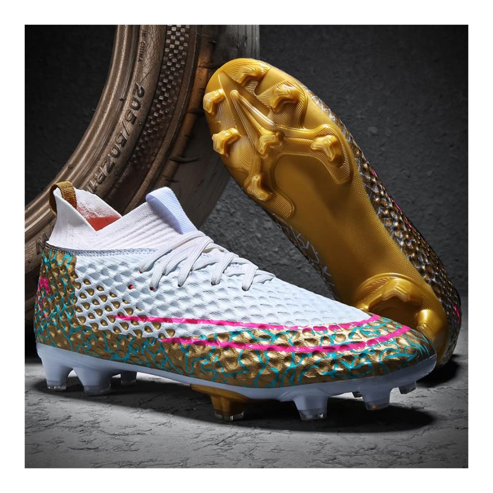 Hochwertige Fußballschuhe für Herren - High-Top-Spike-Cleats für Profis und Jugendliche - Perfekt für Training und Spiel auf jedem Untergrund