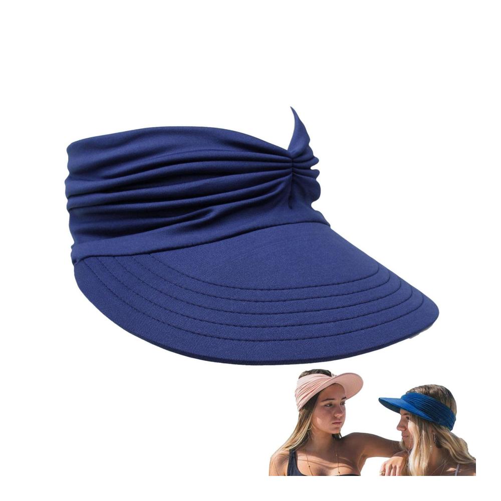 Sonnenschutz Hut mit Visier für Damen Atmungsaktiver Sommerhut für Outdoor-Aktivitäten wie Radfahren Tennis Golf Wandern und Joggen