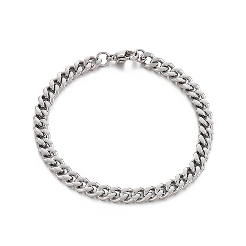 Armband Herren Edelstahl Gliederkette Geschenke für Männer Vatertagsgeschenk Geburtstagsgeschenk Schmuck