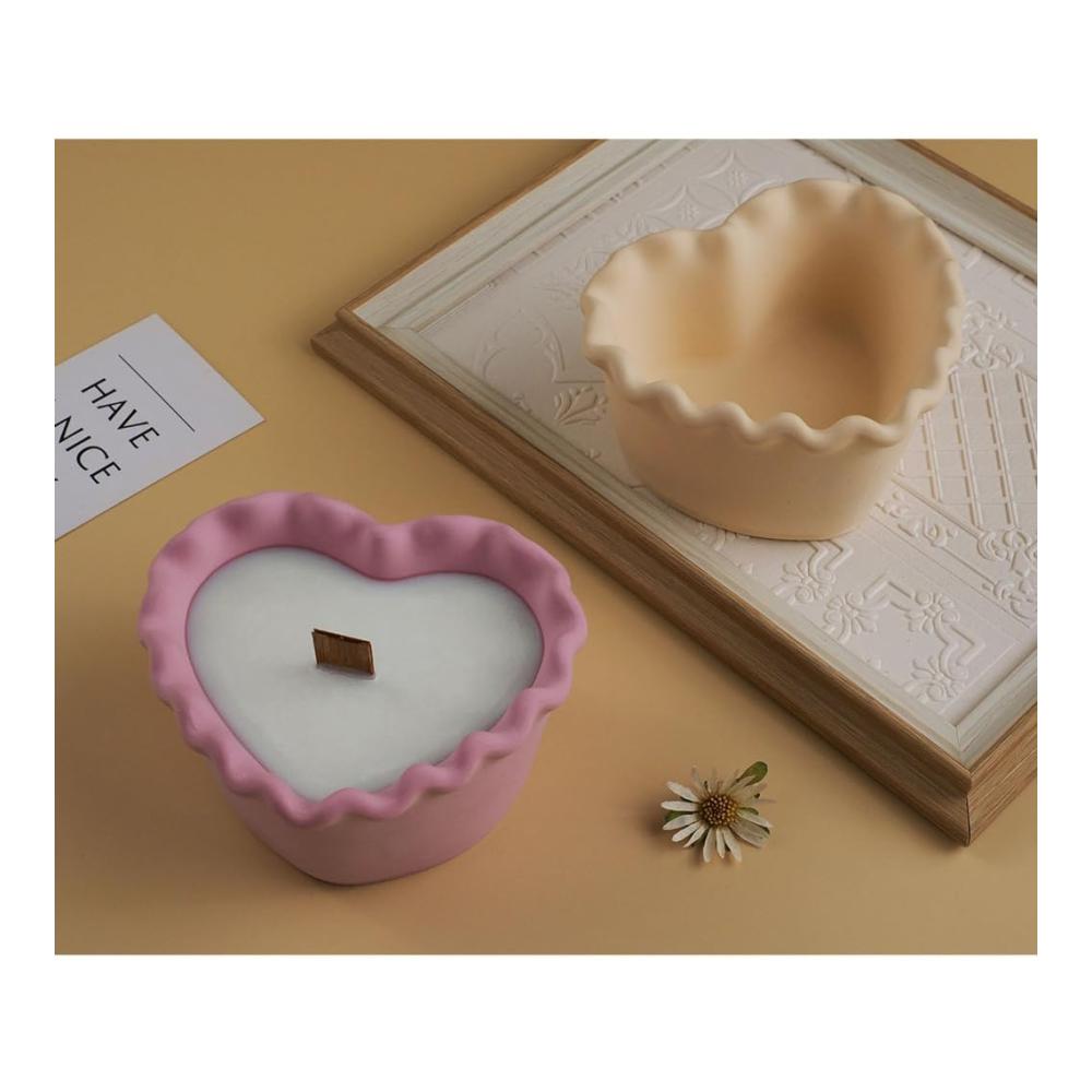 Erstellen Sie bezaubernde Schmuck-Sets mit Leichtigkeit Silikonform-Set für Herzanhänger Ohrringe und mehr. Perfekt für DIY-Projekte mit Epoxidharz und Beton