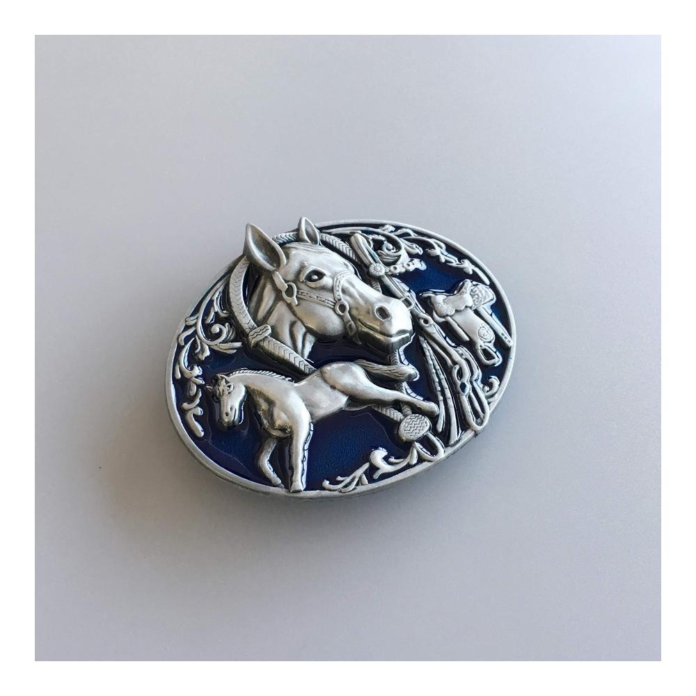 Exklusive Vintage Rodeo Cowboy-Gürtelschnalle – Handgefertigte Oval-Schnalle im authentischen US-Stil! Jetzt erhältlich! Sichern Sie sich Ihren Stil