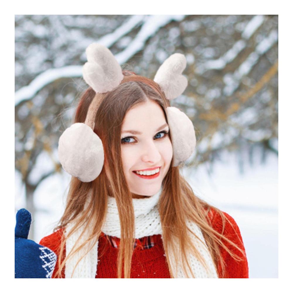 Schützen Sie Ihre Ohren mit Stil Schwarze Ohrenschützer für Damen Herren & Kleinkinder. Weicher Plüsch für Outdoor-Aktivitäten im Winter. Warm und gemütlich für jedes Abenteuer