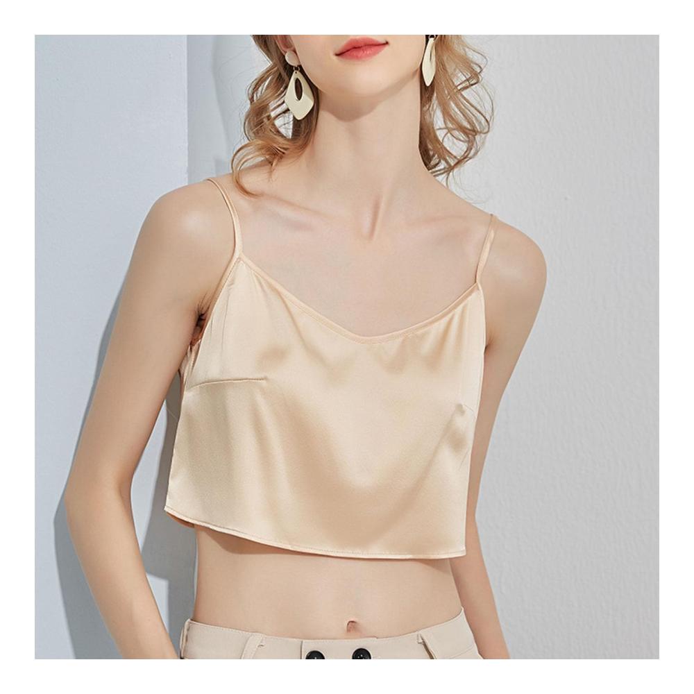 Attraktiver Damen Mastektomie BH aus Maulbeerseide – Komfort Stil & Unterstützung für Streetwear und besondere Anlässe. Entdecken Sie die Eleganz der Bustiers und Tops