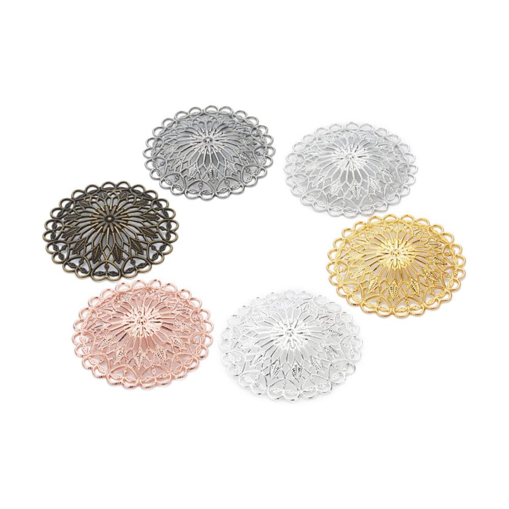 10St Click-Buttons in Silberfarbe Trendiges Dekor & Kreative Schmuckaccessoires für Vintage-Liebhaber