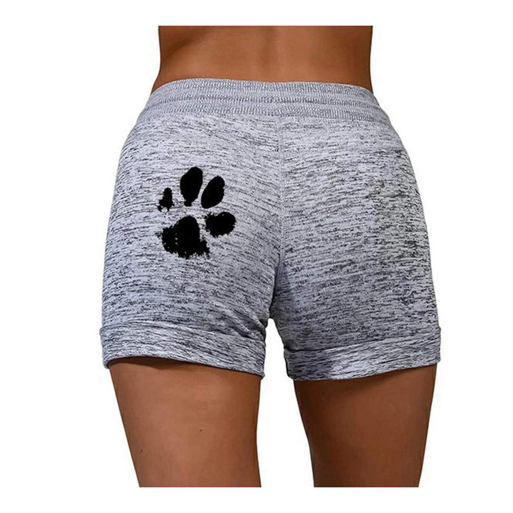 Entdecke den sommerlichen Komfort Modische schnell trocknende Damen-Sport-Shorts für Yoga und Freizeit. Elastisch und bedruckt in dunkelblau Größe 5XL. Ideal für dein Workout