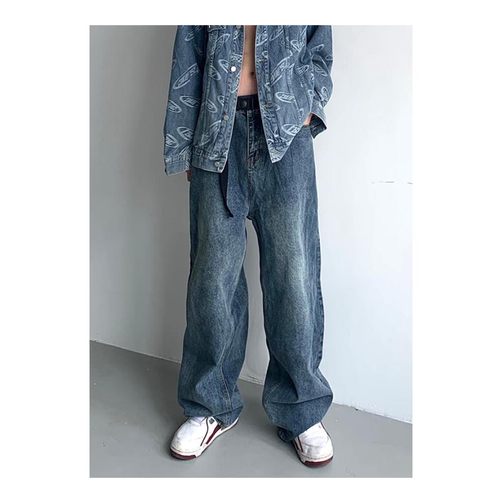 Stylische Jeanshosen für Herren Baggy Jeans im Hip Hop Design! Coole Streetwear für Teenager Jungs - Perfekt zum Skaten und für lässige Outfits