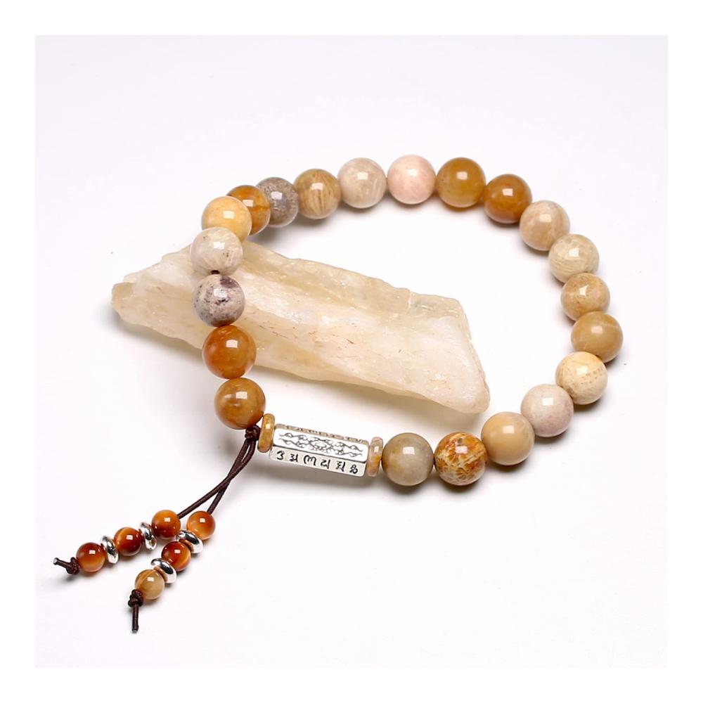 Entdecken Sie den natürlichen Glanz Exquisite Yoga-Armbänder mit 8 mm Edelsteinperlen für Männer und Frauen - Einzigartiger Armschmuck zum Strahlen