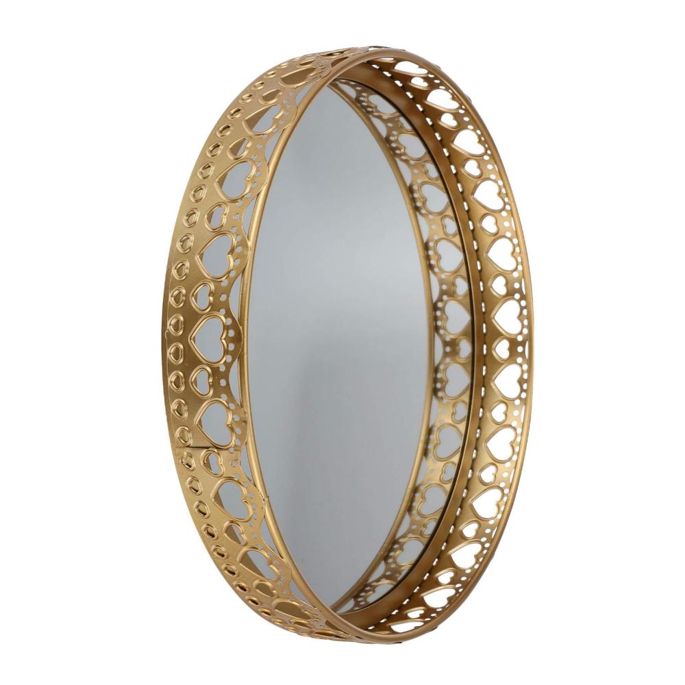 Edles Schmucktablett in Vintage-Stil Organisieren Sie stilvoll Ihre Schmuckstücke. Goldenes Design mit Liebe zum Detail. Ein Must-have für Ordnung und Eleganz. Erleben Sie luxuriösen Schmuckgenuss