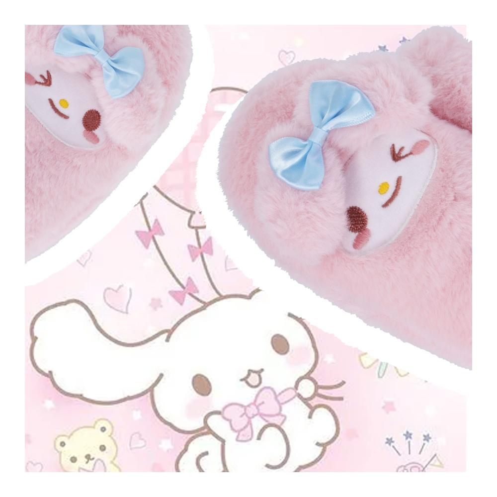 Anime Handschuh Fuzzy Fäustlinge Plüschige Vollfinger-Winterhandschuhe mit niedlicher Stickerei für Wärme & Stil