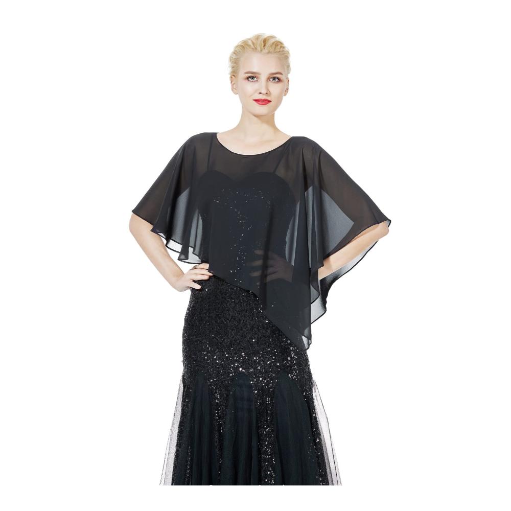 Entzückende Umschlagtücher Elegante Damen Chiffon Schals für Braut Sommer Hochzeit & Abendkleid - Perfekte Ergänzung für jeden Anlass