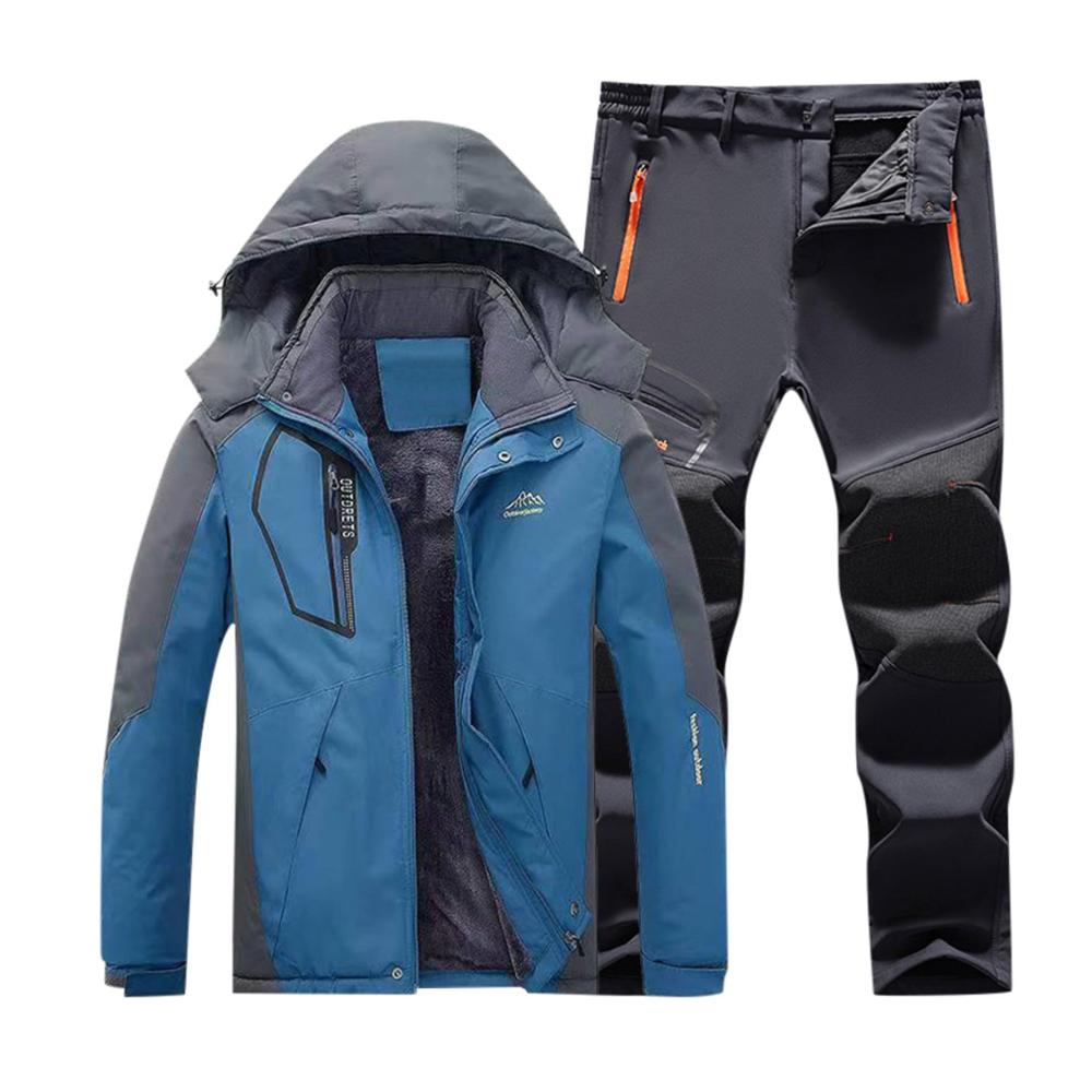 Ultimativer Skianzug für Herren Warm winddicht & wasserdicht! Perfekt zum Skifahren Wandern & mehr. Inklusive Jacke und Hose für ultimativen Komfort und Schutz auf der Piste