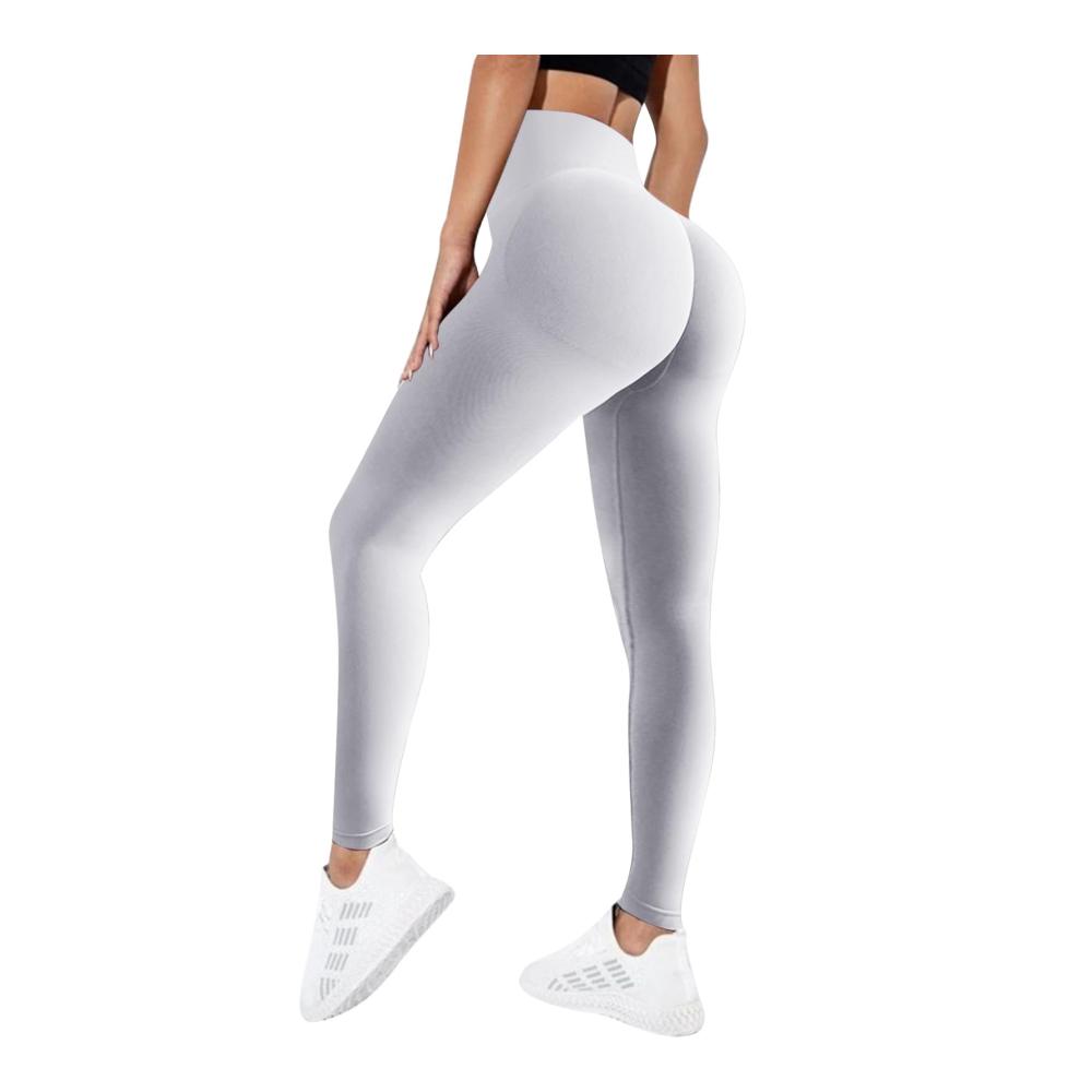 Entdecke die Perfektion Hoch taillierte Damen Leggings für Sport & Yoga - Nahtlose Elastische Shaping Leggings mit Crossover Taille und Butt-Lifting Effekt - Von MoneRffi