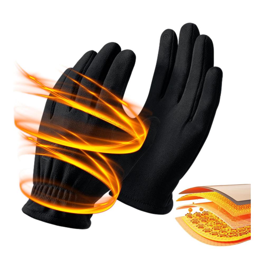 Behalten Sie die Kontrolle mit unseren vielseitigen Handschuhen! Fahrradhandschuhe Anti-Rutsch langlebig winddicht wasserdicht und warm für kaltes Wetter. Ideal für den Winter